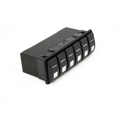 PR3612- 6 ROCKER SWITCH CAN BUS HMI | PRAN Systems