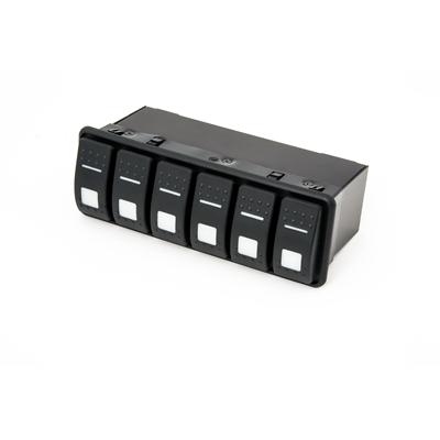PR3612- 6 ROCKER SWITCH CAN BUS HMI | PRAN Systems